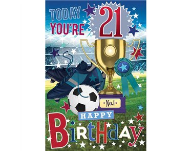 C75 21ST MALE TRAD ANIMATED CARD 6S