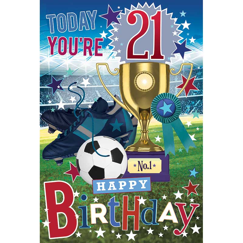 C75 21ST MALE TRAD ANIMATED CARD 6S