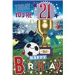 C75 21ST MALE TRAD ANIMATED CARD 6S