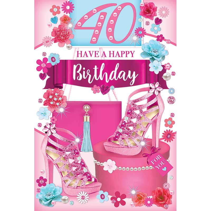C75 40TH FEMALE TRAD ANIMATED CARD 6S