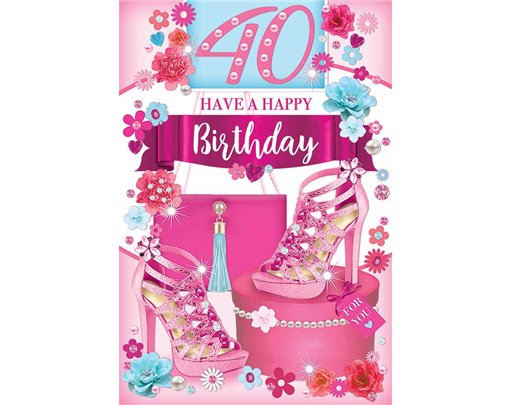 C75 40TH FEMALE TRAD ANIMATED CARD 6S