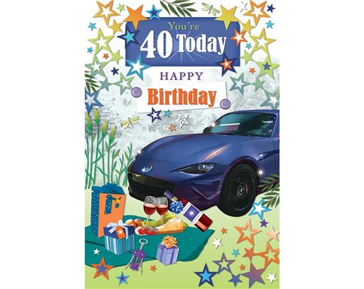 C75 40TH MALE TRAD ANIMATED CARD 6S