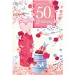 C75 50TH FEMALE TRAD ANIMATED CARD 6S