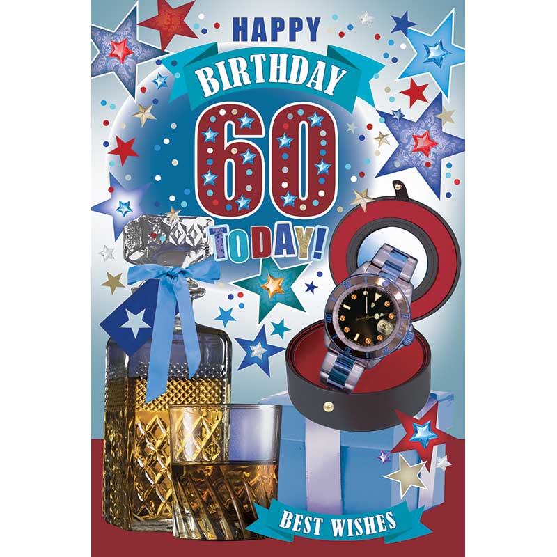 C75 60TH MALE TRAD ANIMATED CARD 6S
