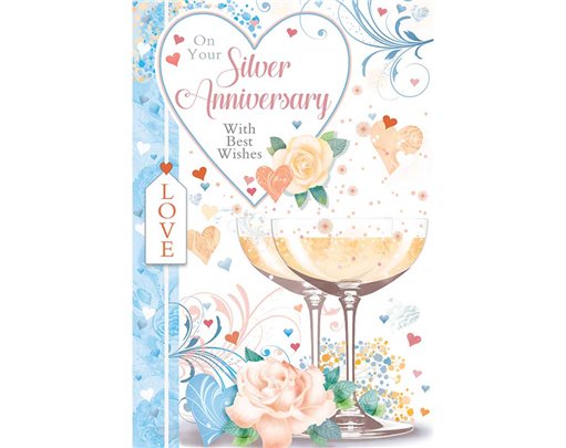 C75 SILVER ANNIVERSARY TRAD ANIMATED CARD 6S