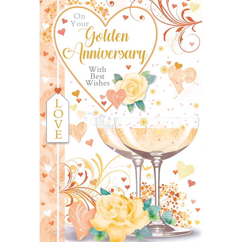 C75 GOLDEN ANNIVERSARY TRAD ANIMATED CARD 6S