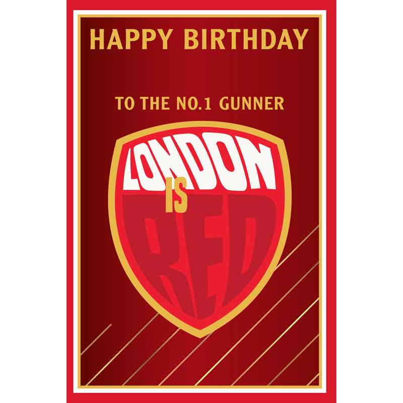 C75 NO.1 GUNNER ARSENAL CARD 6S