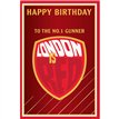 C75 NO.1 GUNNER ARSENAL CARD 6S