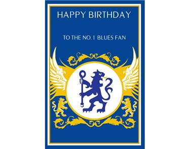 C75 CHELSEA OPEN BIRTHDAY CARD 6S
