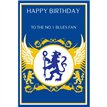 C75 CHELSEA OPEN BIRTHDAY CARD 6S