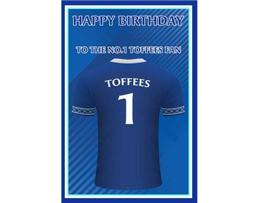 C75 EVERTON OPEN BIRTHDAY CARD 6S