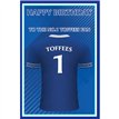 C75 EVERTON OPEN BIRTHDAY CARD 6S