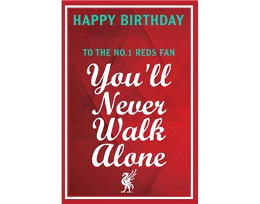 C75 LIVERPOOL OPEN BIRTHDAY CARD 6S