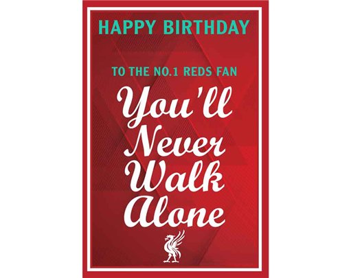 C75 LIVERPOOL OPEN BIRTHDAY CARD 6S