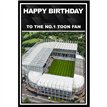 C75 NEWCASTLE STADIUM OPEN BIRTHDAY CARD 6S