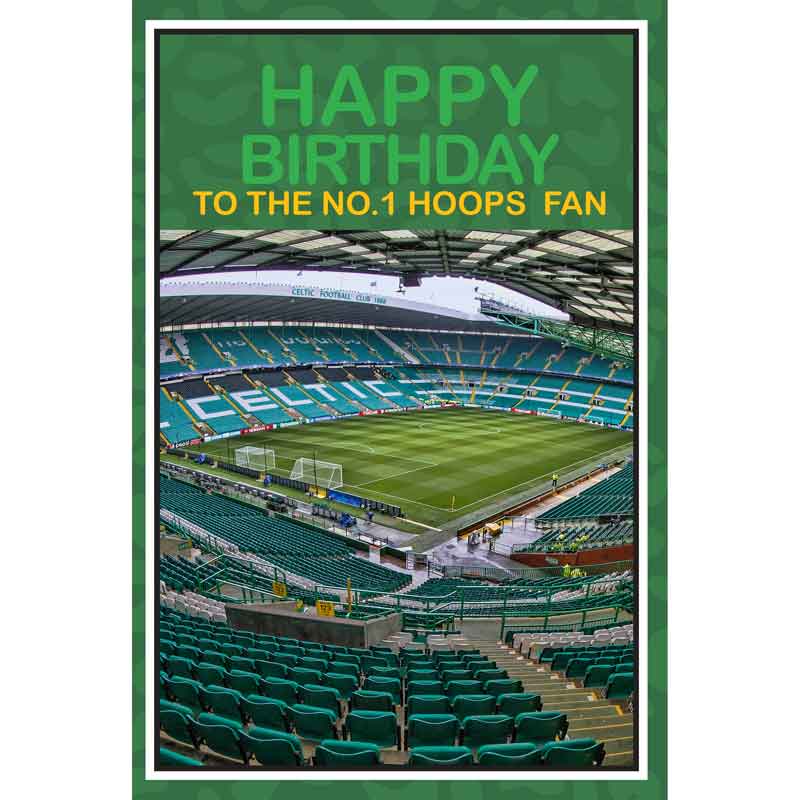 C75 CELTIC STADIUM OPEN BIRTHDAY CARD 6S
