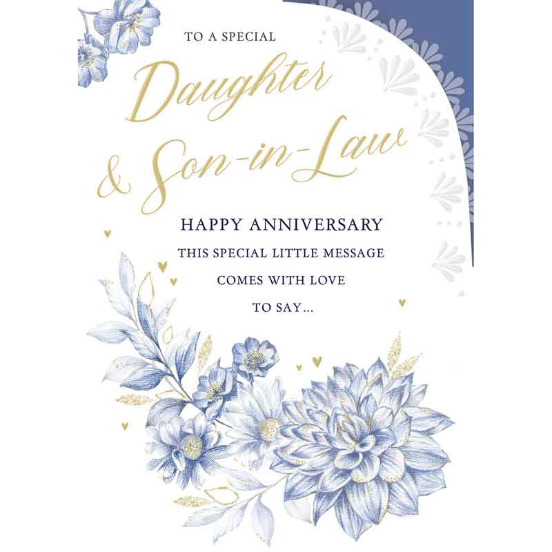 C75 DAUGHTER & SON-IN-LAW ANNIVERSARY HARMONY EVERYDAY 6S