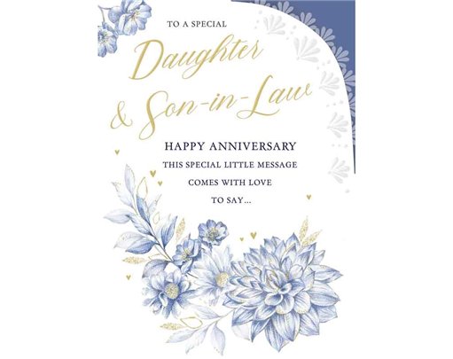 C75 DAUGHTER & SON-IN-LAW ANNIVERSARY HARMONY EVERYDAY 6S