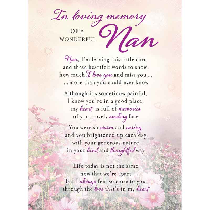 C35 NAN MEMORIAL CARD 6S