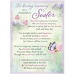 C35 SISTER MEMORIAL CARD 6S