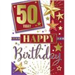 C50 TRAD FEMALE 50TH BIRTHDAY SILVERLINE 12S