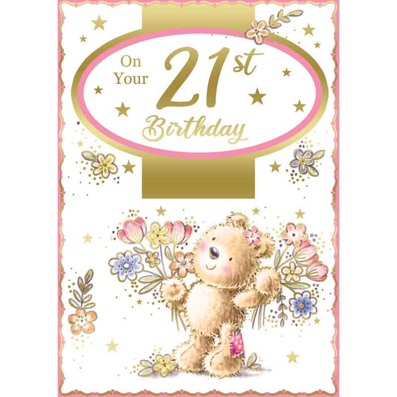 C50 CUTE FEMALE 21ST BIRTHDAY SILVERLINE 12S