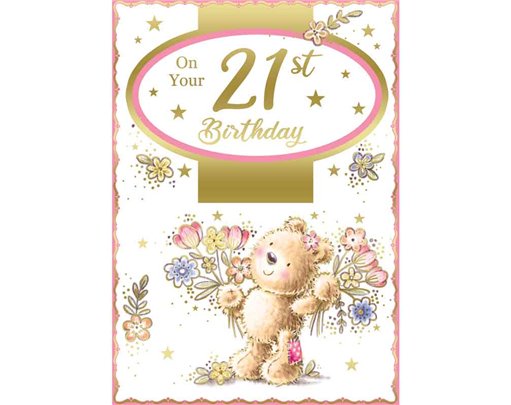 C50 CUTE FEMALE 21ST BIRTHDAY SILVERLINE 12S