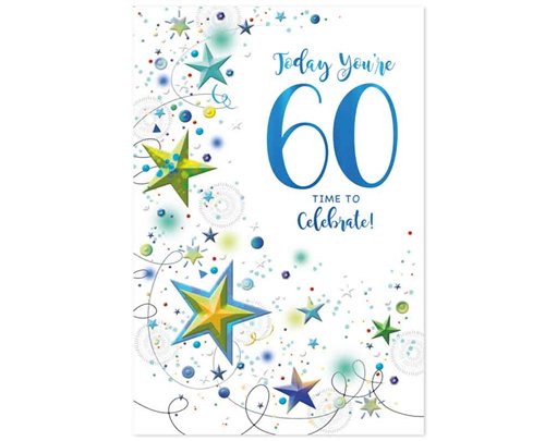 C50 TRAD MALE 60TH BIRTHDAY SIMON ELVIN 6S