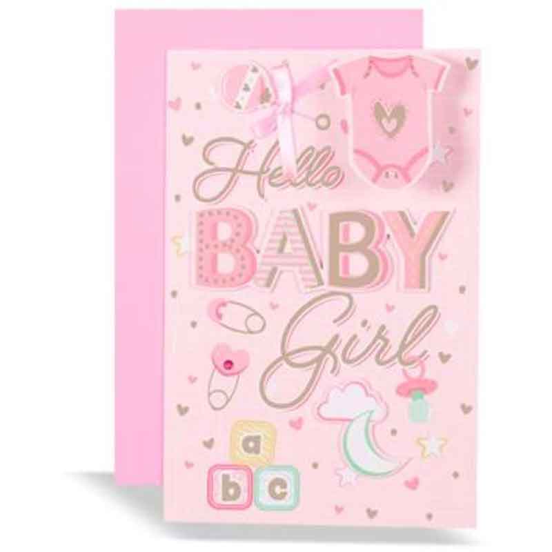 C75 BIRTH CONGRATULATIONS GIRL EXCELLENCE 6S