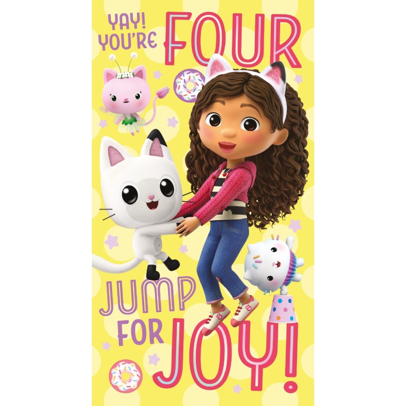 Yay! Youre 4 - Jump For Joy!