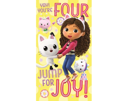 Yay! Youre 4 - Jump For Joy!