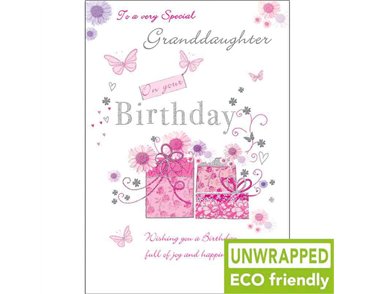 C75 GRANDDAUGHTER BIRTHDAY PARCEL/BUTTERFLY PICCADILLY 6S