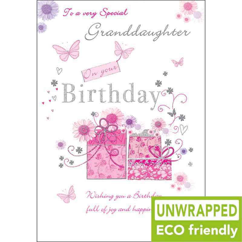 C75 GRANDDAUGHTER BIRTHDAY PARCEL/BUTTERFLY PICCADILLY 6S