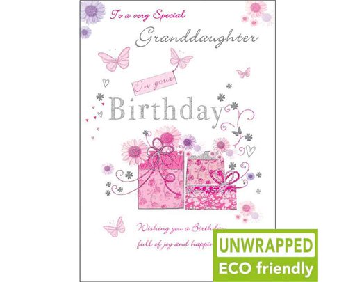 C75 GRANDDAUGHTER BIRTHDAY PARCEL/BUTTERFLY PICCADILLY 6S
