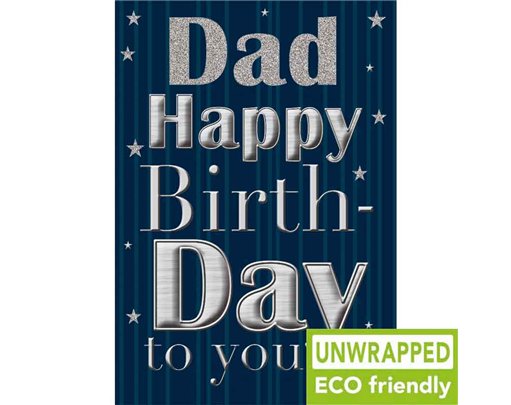 C75 LARGE TEXT DAD BIRTHDAY PICCADILLY 6S