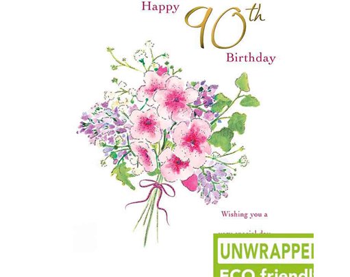 C75 BOUQUET OF FLOWERS AGE 90 PICCADILLY 6S