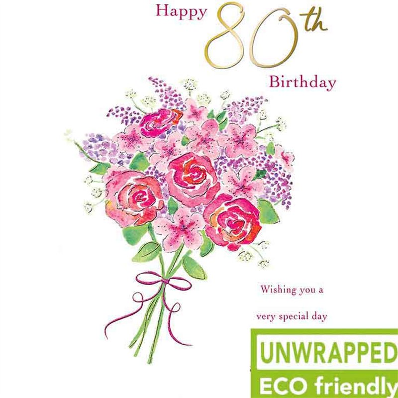 C75 BOUQUET OF FLOWERS AGE 80 FEMALE PICCADILLY 6S