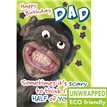 C75 GRINNING CHIMP DAD BIRTHDAY PICCADILLY 6S