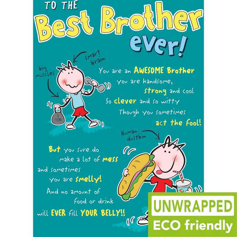 C75 WD-BEST BROTHER BIRTHDAY PICCADILLY 6S