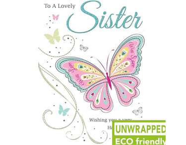 C75 BUTTERFLY SISTER BIRTHDAY PICCADILLY 6S