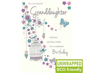 C75 BIRDCAGE HANGING GRANDDAUGHTER BIRTHDAY PICCADILLY 6S