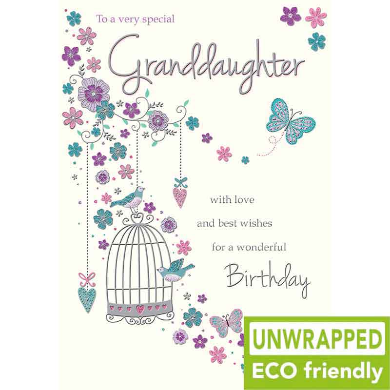 C75 BIRDCAGE HANGING GRANDDAUGHTER BIRTHDAY PICCADILLY 6S