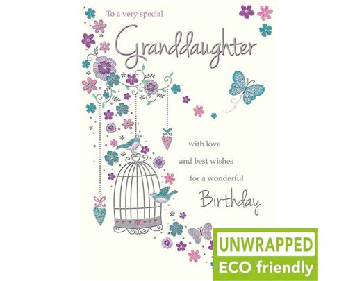 C75 BIRDCAGE HANGING GRANDDAUGHTER BIRTHDAY PICCADILLY 6S