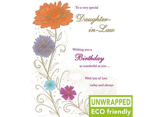 C75 FLOWERS DAUGHTER IN LAW BIRTHDAY PICCADILLY 6S