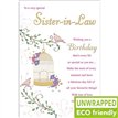 C75 BIRDCAGE HANGING SISTER IN LAW BIRTHDAY PICCADILLY 6S
