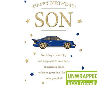 C75 CAR & TEXT SON BIRTHDAY PICCADILLY 6S