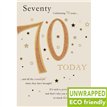 C75 TEXT AND STARS AGE 70 PICCADILLY 6S