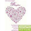 C75 DETAIL FOIL HEART DAUGHTER BIRTHDAY PICCADILLY 6S