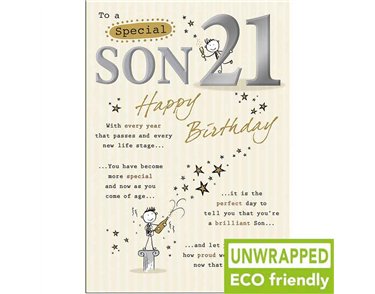 C75 CHARACTER & TEXT AGE 21 SON PICCADILLY 6S