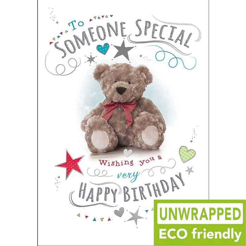 C75 TEDDY BEAR SOMEONE SPECIALBIRTHDAY PICCADILLY 6S
